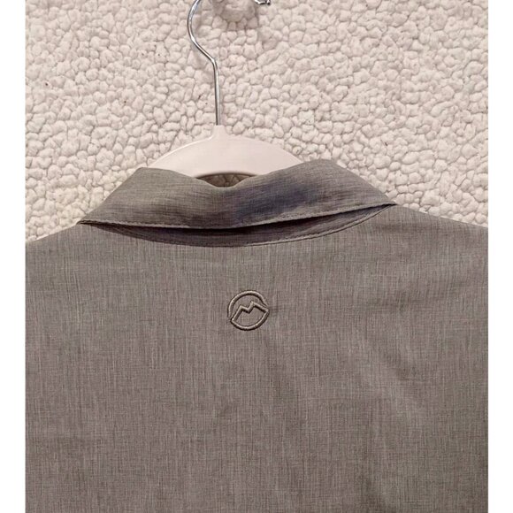 Magellan Fishgear Sport Shirt Mens XL Gray Moisture Wicking Law Security Outdoor - Picture 11 of 14
